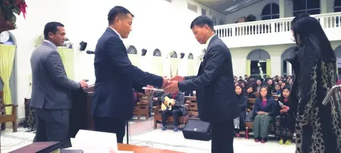 Speaker pa kipahna sipieh Incharge in apiehna