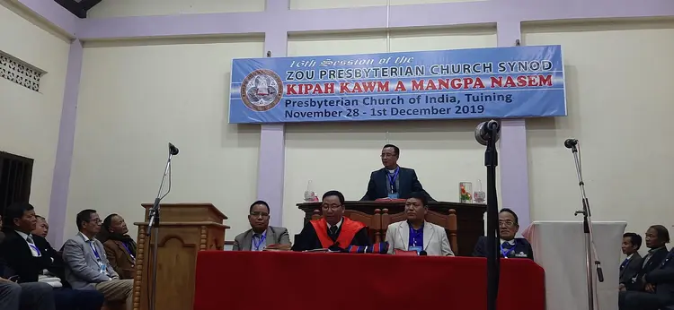 29th November 2019 Nitah Pasian thutah genna Mizoram Synod Palai