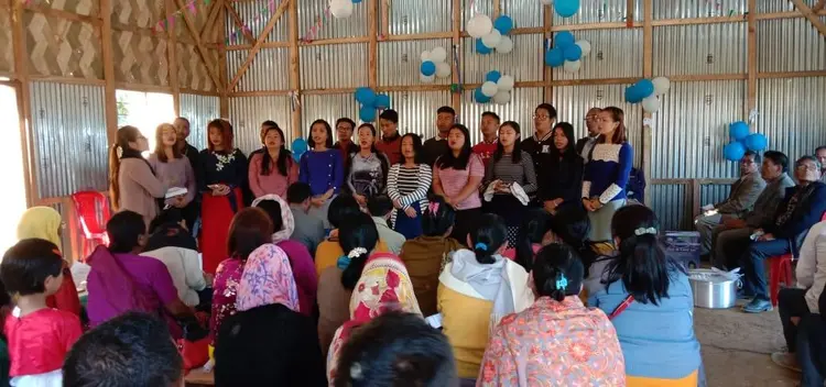 PYF Zomi Colony in Pasian phatna laa a sah lai